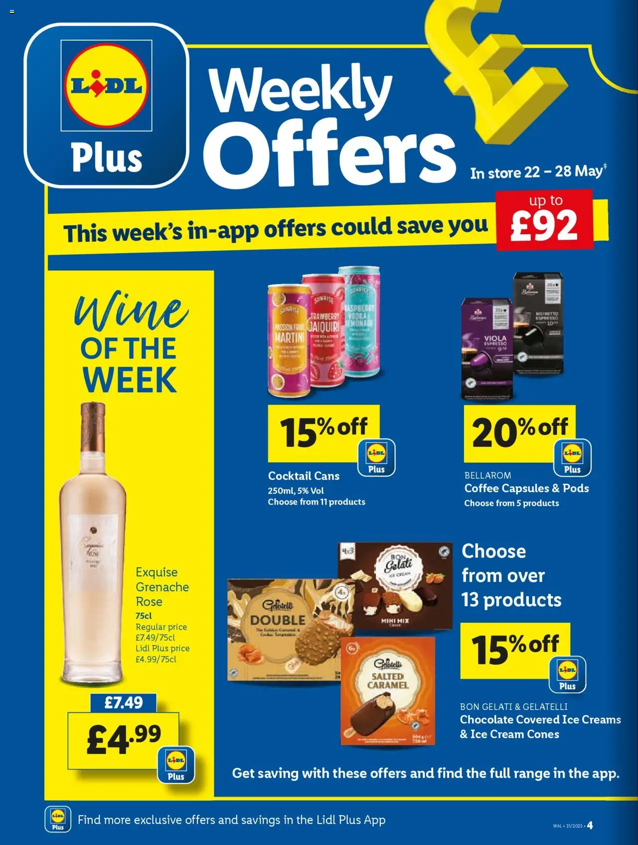 Lidl shop Lidl Weekly Wales valid from 22/05/2025 - Page number 4