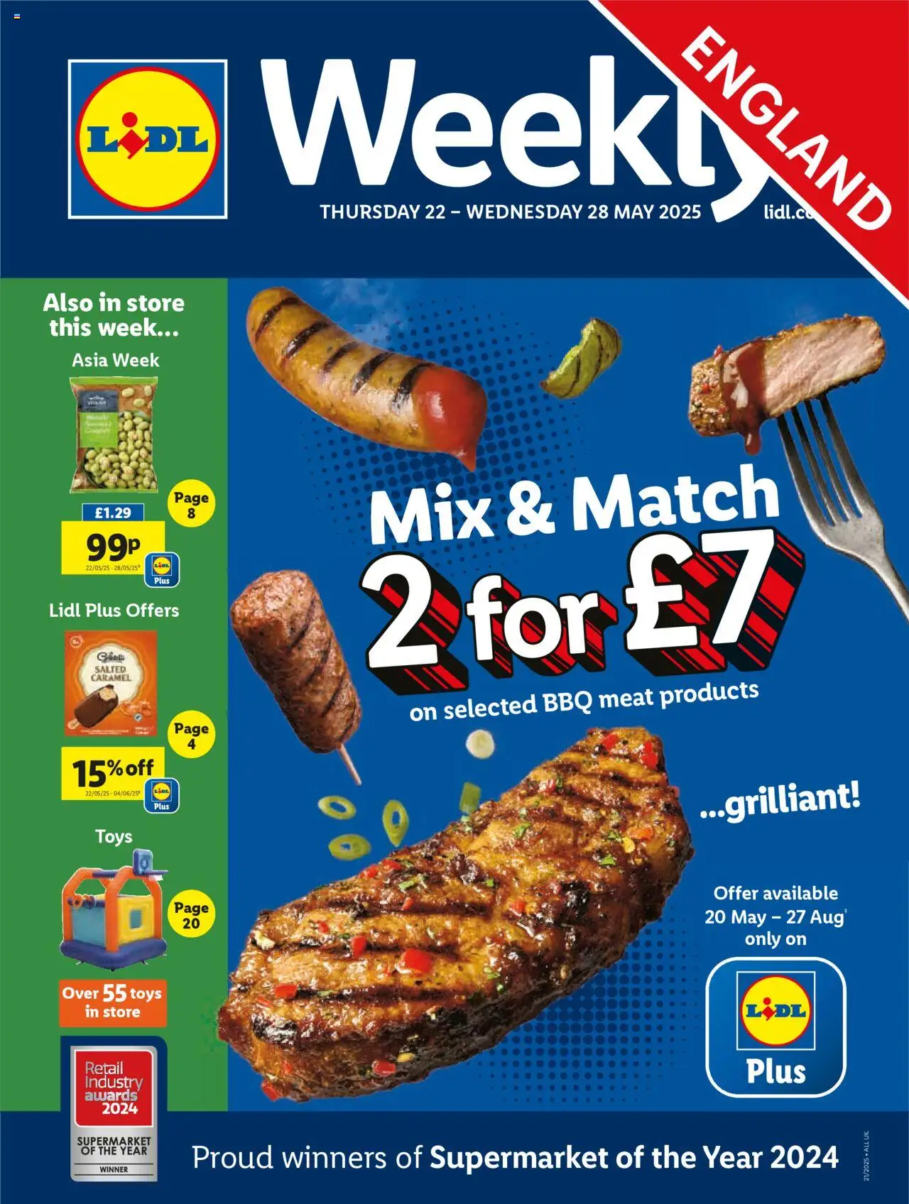 Lidl shop Lidl Weekly valid from 22/05/2025 - Page number 1
