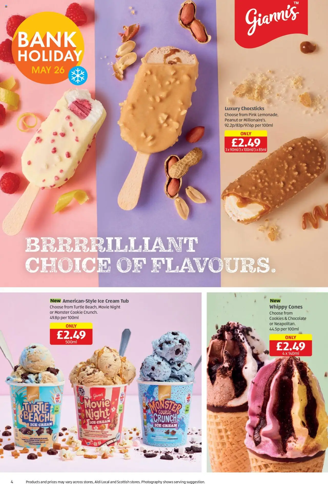 Aldi shop Weekly offers Scottish Specialbuys valid from 29/05/2025 - Page number 4