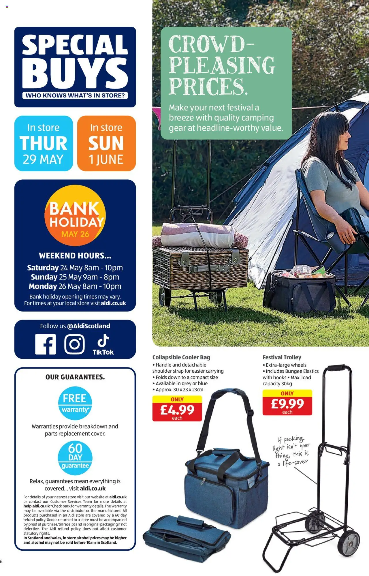 Aldi shop Weekly offers Scottish Specialbuys valid from 29/05/2025 - Page number 6