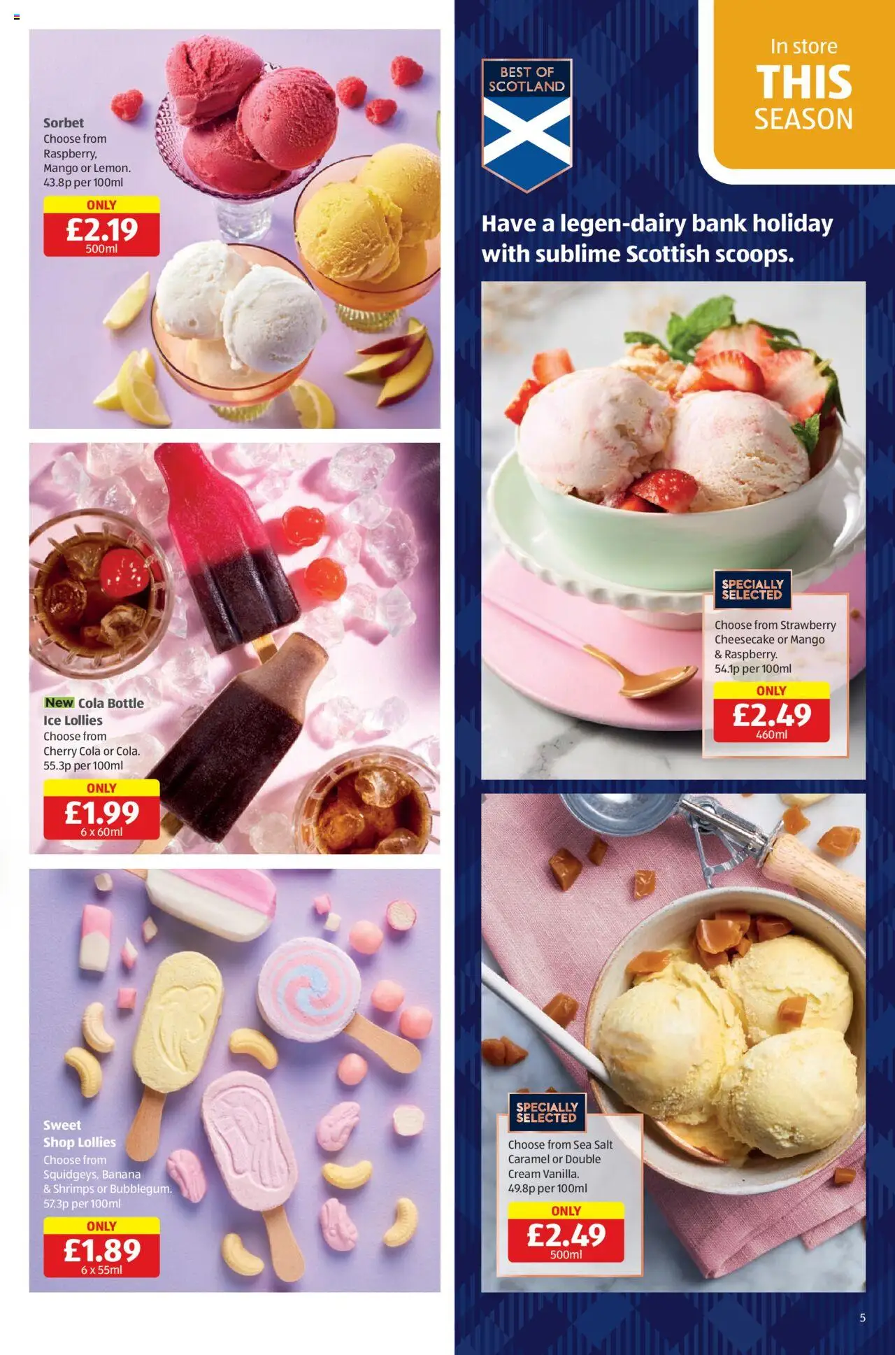 Aldi shop Weekly offers Scottish Specialbuys valid from 29/05/2025 - Page number 5