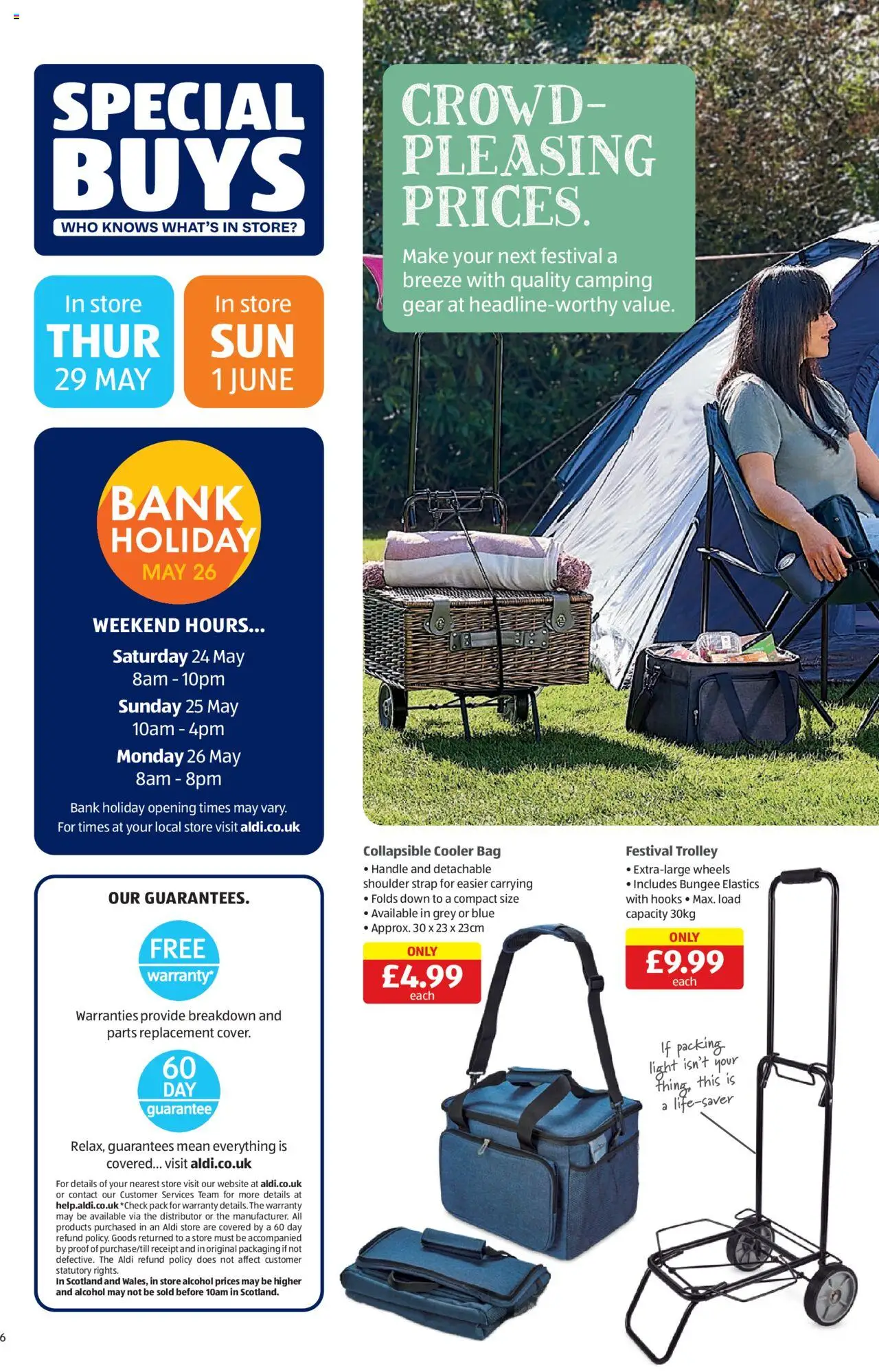 Aldi shop Weekly offers UK Specialbuys valid from 29/05/2025 - Page number 6