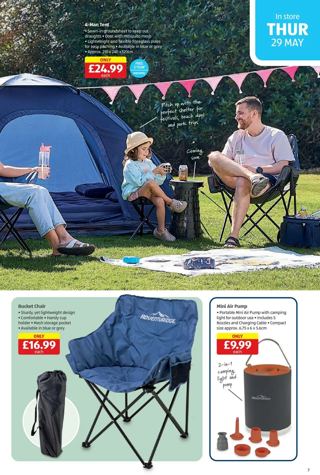 Aldi shop Weekly offers UK Specialbuys valid from 29/05/2025 - Page number 7