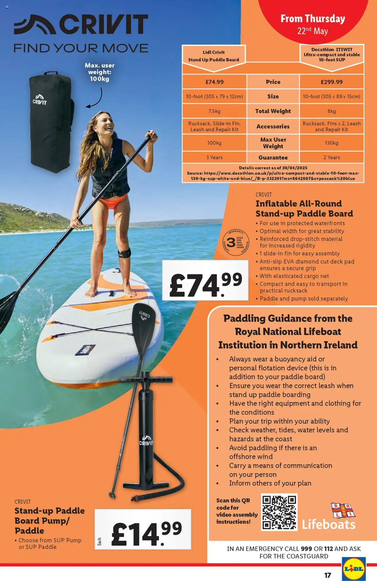 Lidl shop Find your move valid from 22/05/2025 - Page number 17