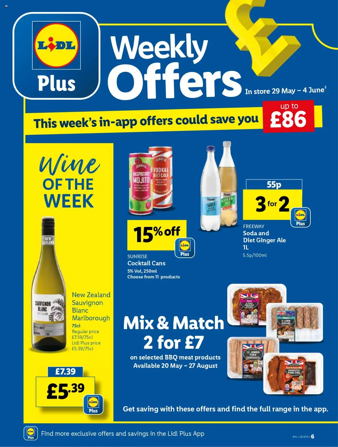 Lidl shop Lidl Weekly Wales valid from 29/05/2025 - Page number 6