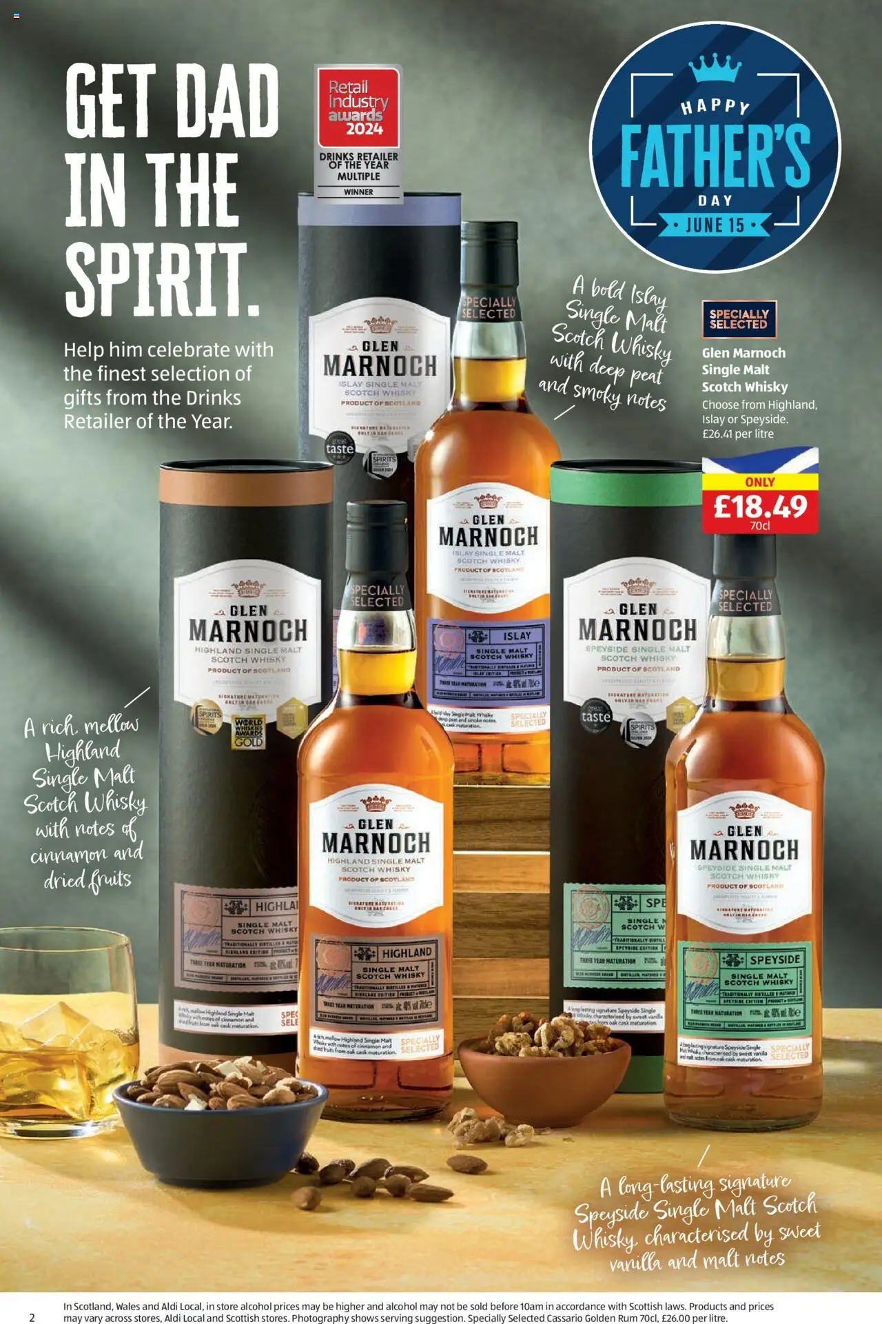 Aldi shop Weekly offers Scottish Specialbuys valid from 05/06/2025 - Page number 2