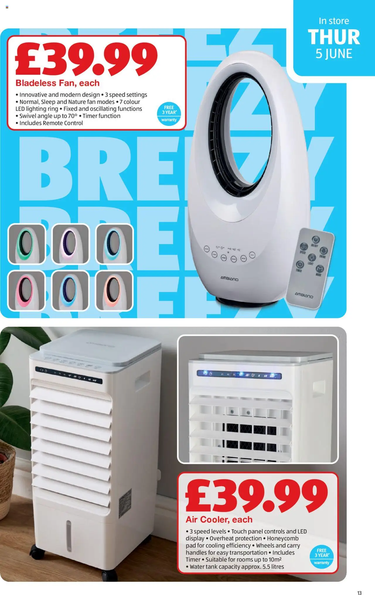 Aldi shop Weekly offers Scottish Specialbuys valid from 05/06/2025 - Page number 13