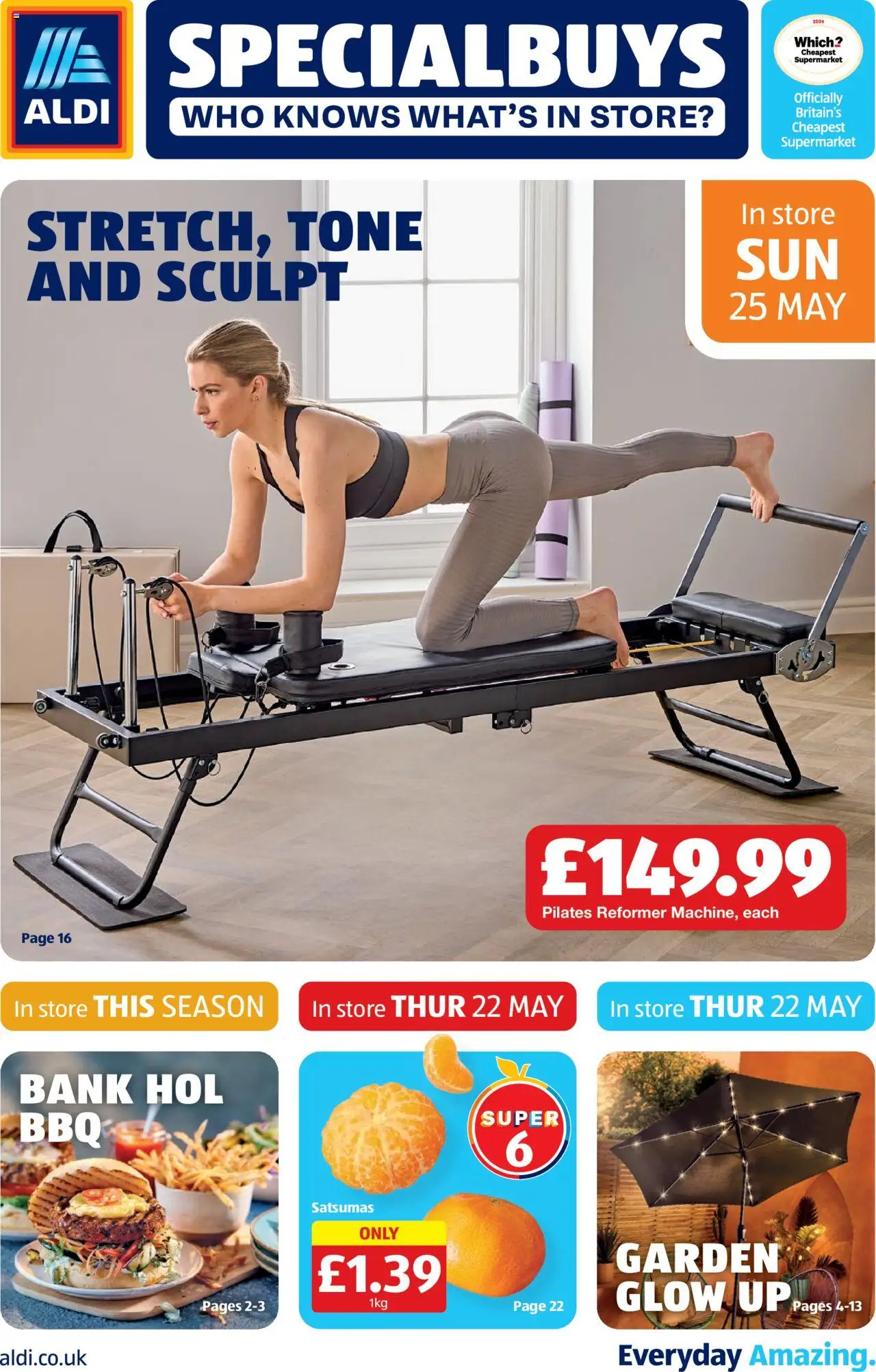 Aldi shop Weekly offers Scottish Specialbuys valid from 22/05/2025 - Page number 1