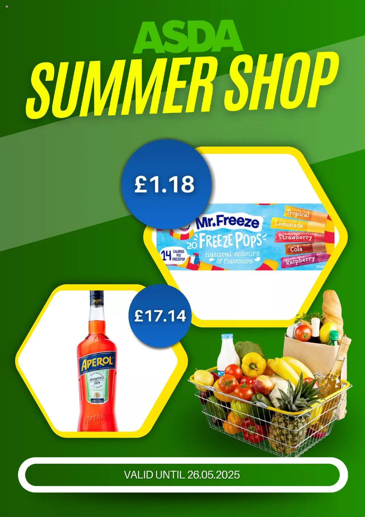 Asda offers (20/05/2025) - new buys and sales