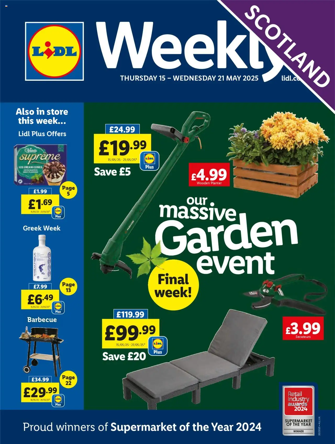 Lidl shop Lidl Weekly Scotland valid from 15/05/2025 - Page number 1
