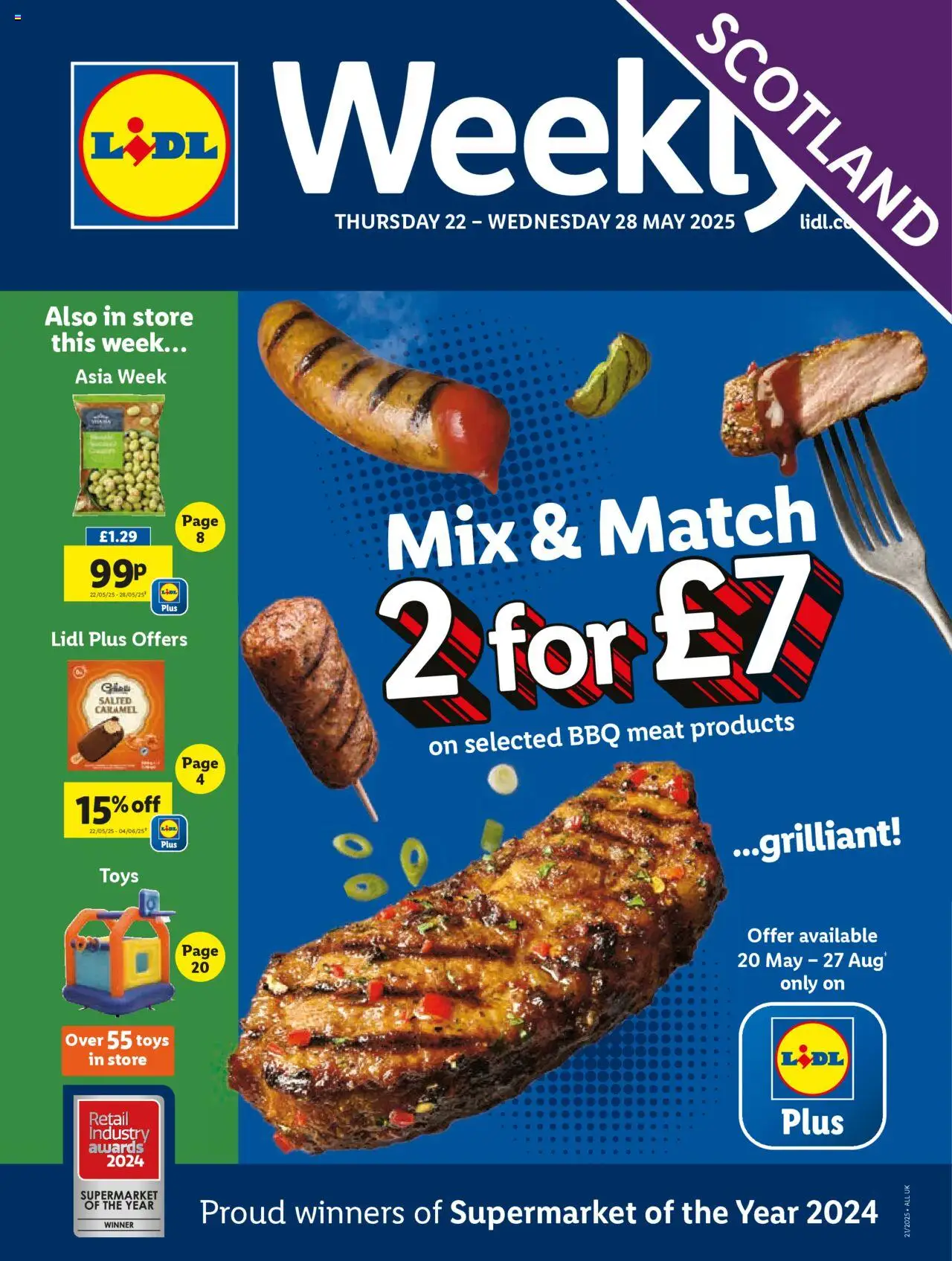 Lidl shop Lidl Weekly Scotland valid from 22/05/2025 - Page number 1