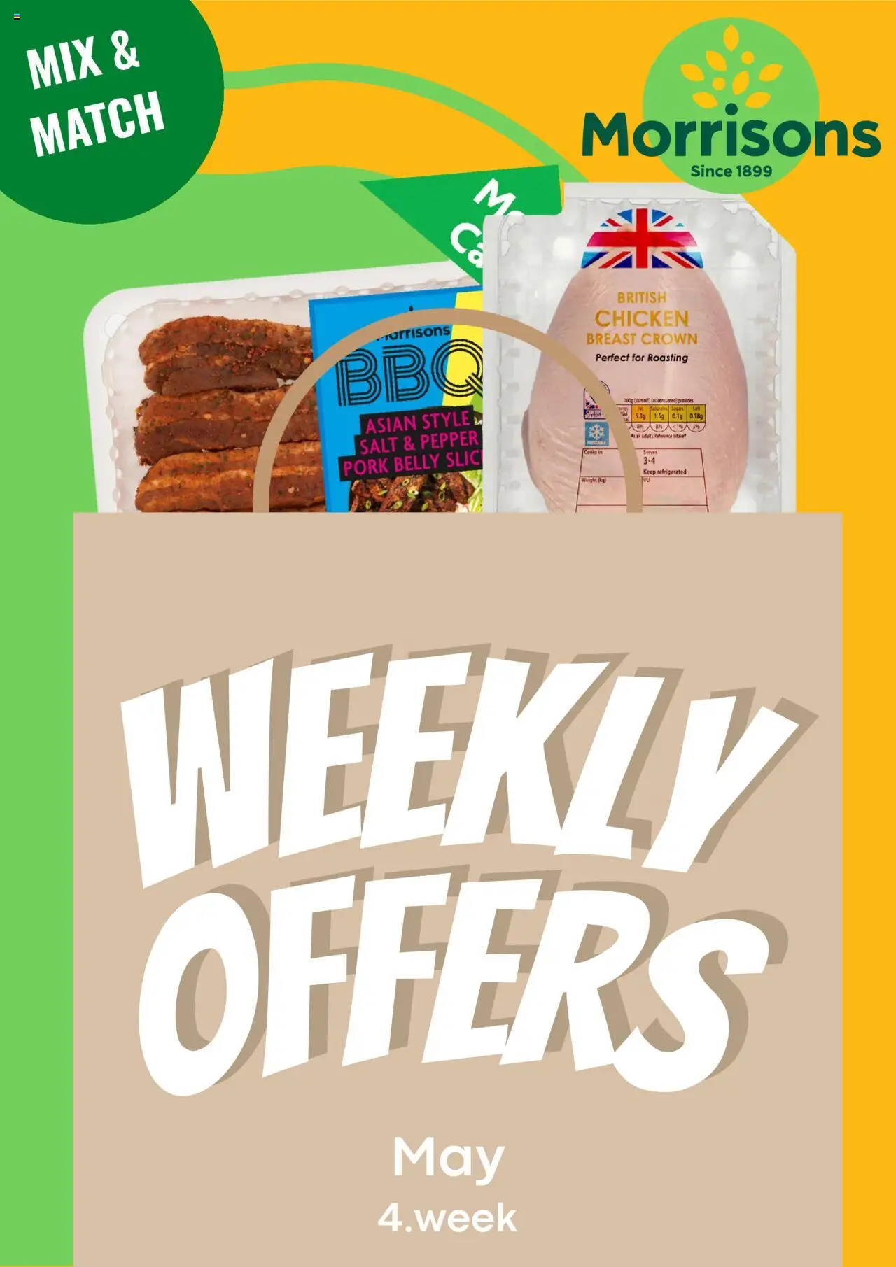 Morrisons shop Weekly offers valid from 19/05/2025 - Page number 1