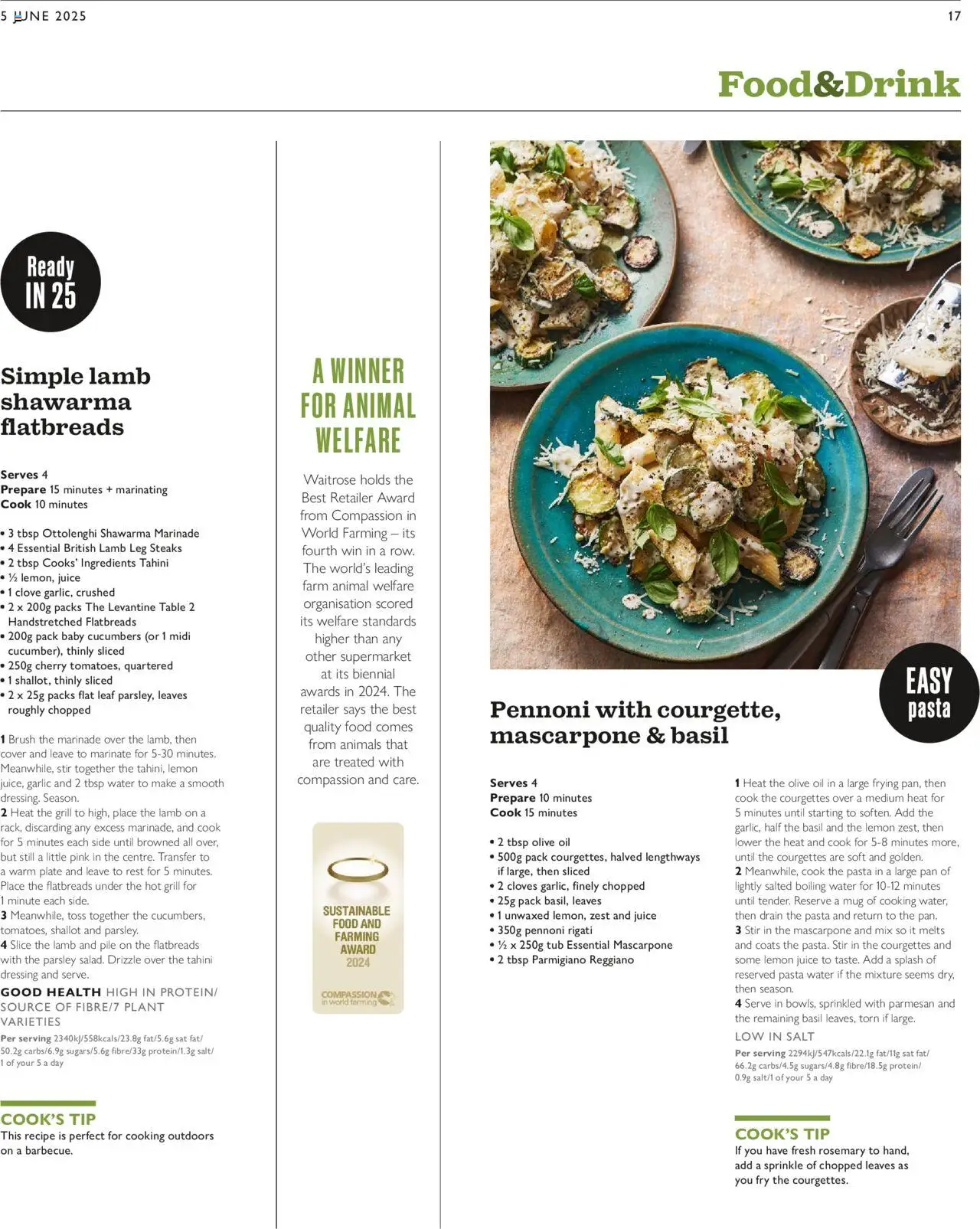 Waitrose shop Offers valid from 05/06/2025 - Page number 17