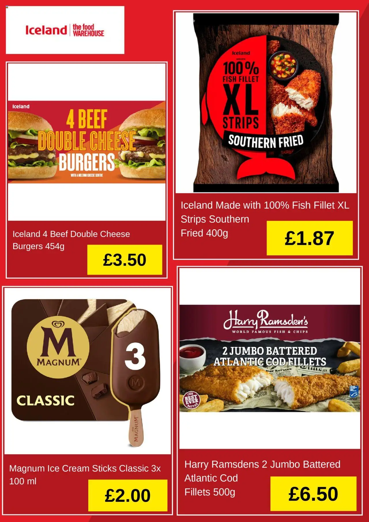 Iceland shop Offers valid from 05/06/2025 - Page number 4