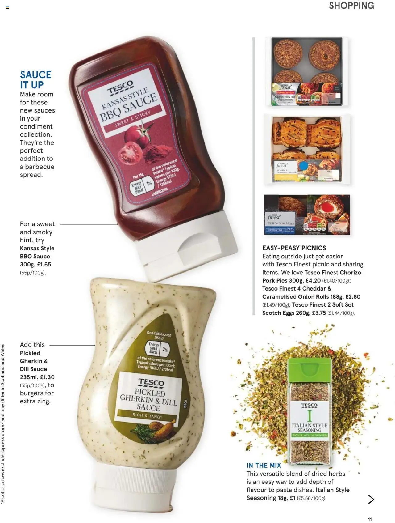 Tesco shop Tesco Magazine - June 2025 valid from 01/06/2025 - Page number 11