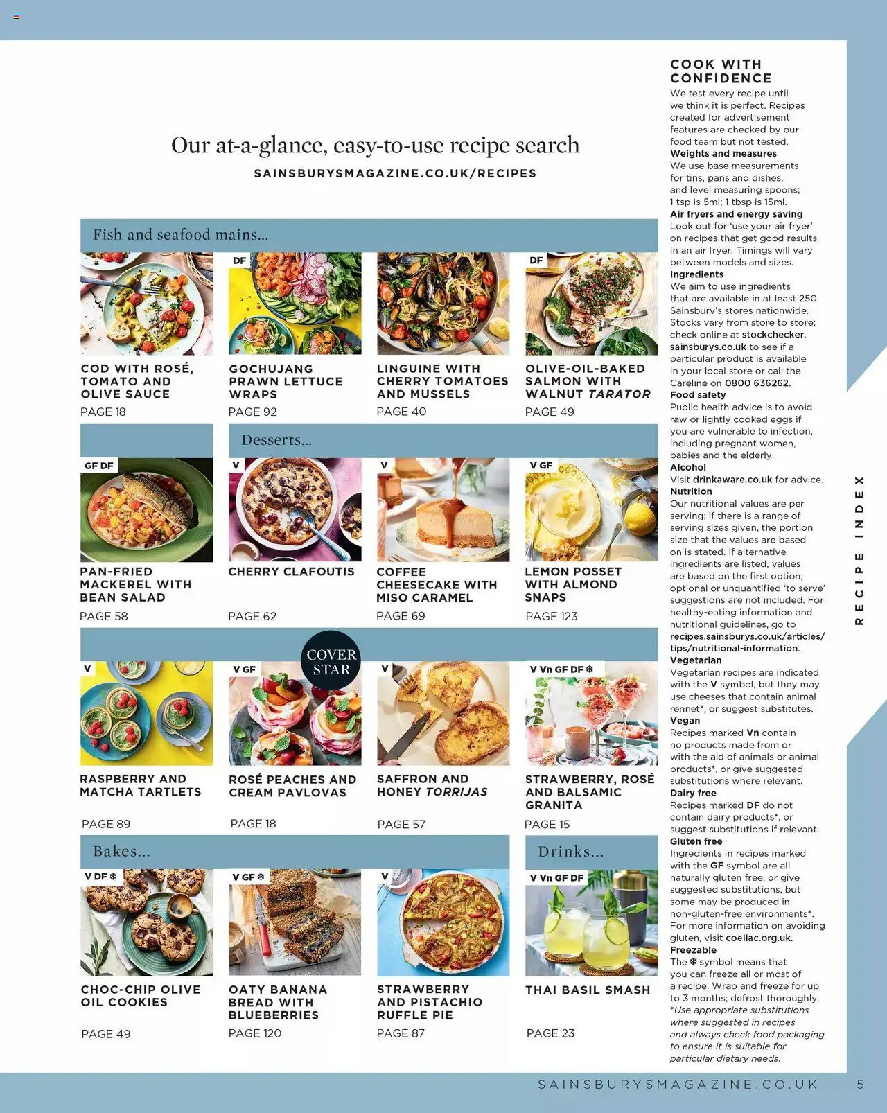 Sainsbury's shop Sainsbury’s Magazine – June 2025 valid from 01/06/2025 - Page number 5