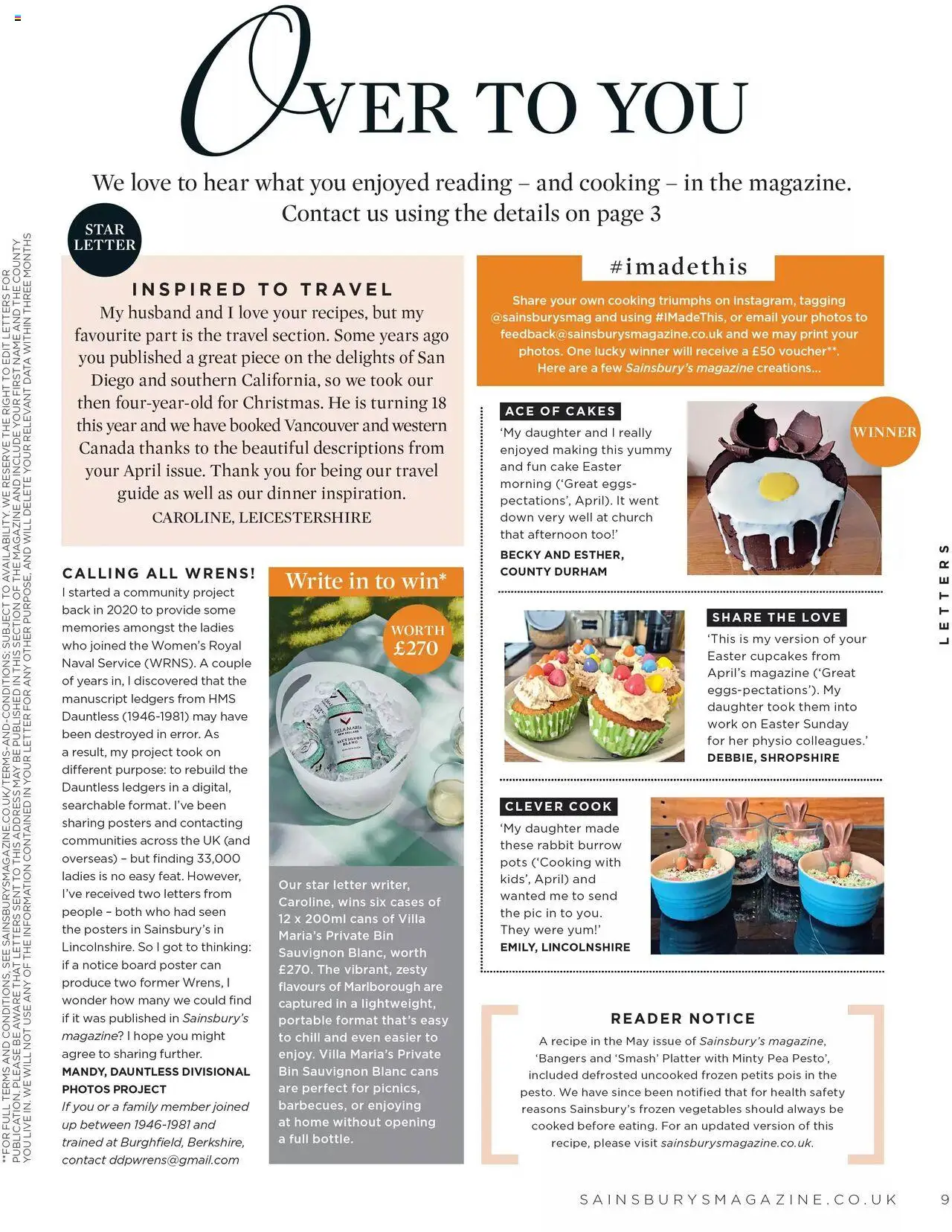 Sainsbury's shop Sainsbury’s Magazine – June 2025 valid from 01/06/2025 - Page number 9