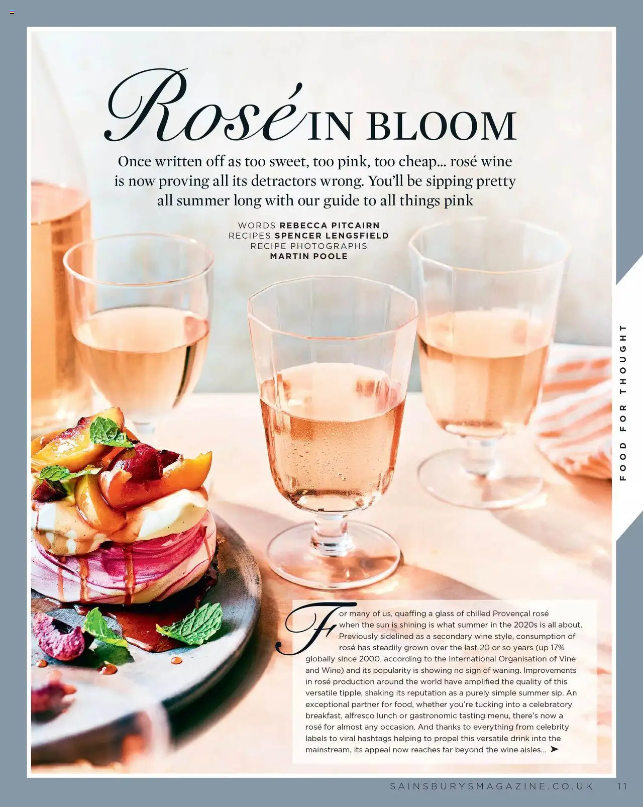Sainsbury's shop Sainsbury’s Magazine – June 2025 valid from 01/06/2025 - Page number 11
