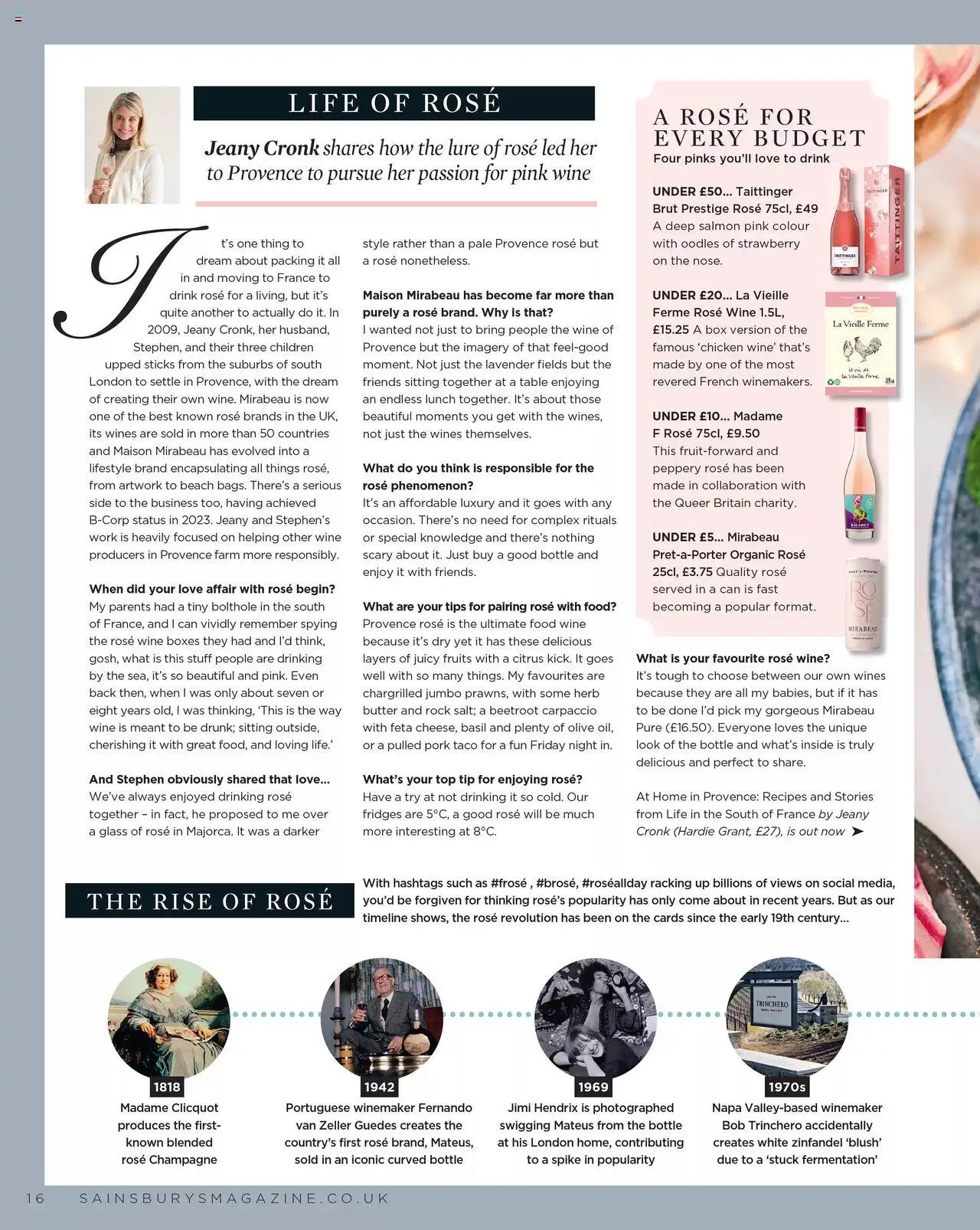 Sainsbury's shop Sainsbury’s Magazine – June 2025 valid from 01/06/2025 - Page number 16