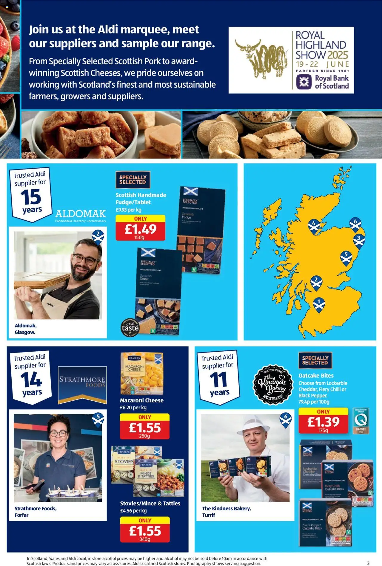 Aldi shop Weekly offers Scottish Specialbuys valid from 19/06/2025 - Page number 3