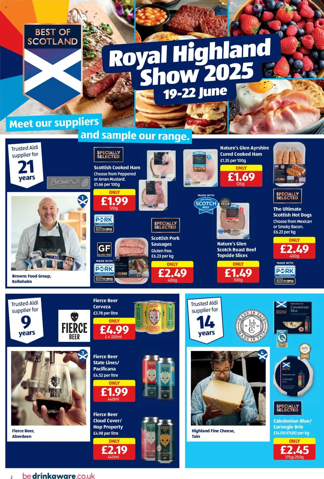 Aldi shop Weekly offers Scottish Specialbuys valid from 19/06/2025 - Page number 2