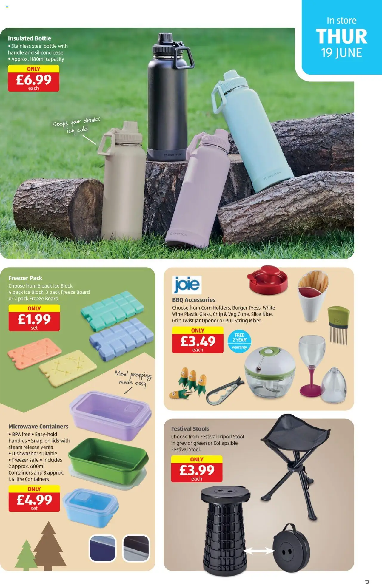 Aldi shop Weekly offers Scottish Specialbuys valid from 19/06/2025 - Page number 13