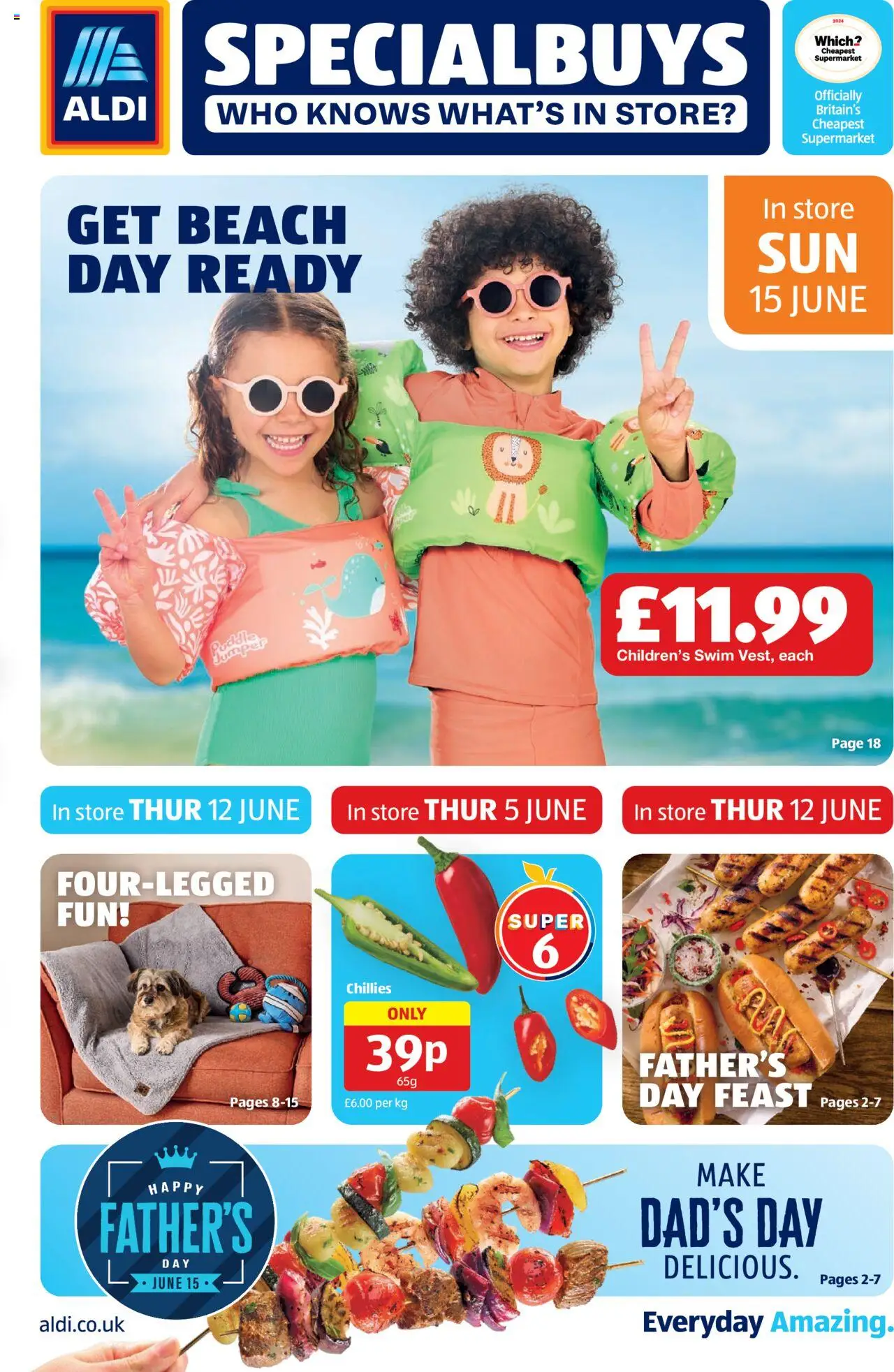 Aldi offers (12/06/2025) - new buys and sales