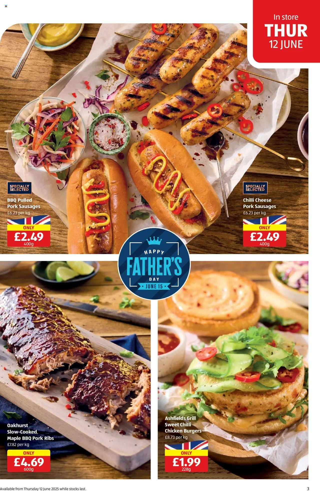 Aldi shop Weekly offers UK Specialbuys valid from 12/06/2025 - Page number 3