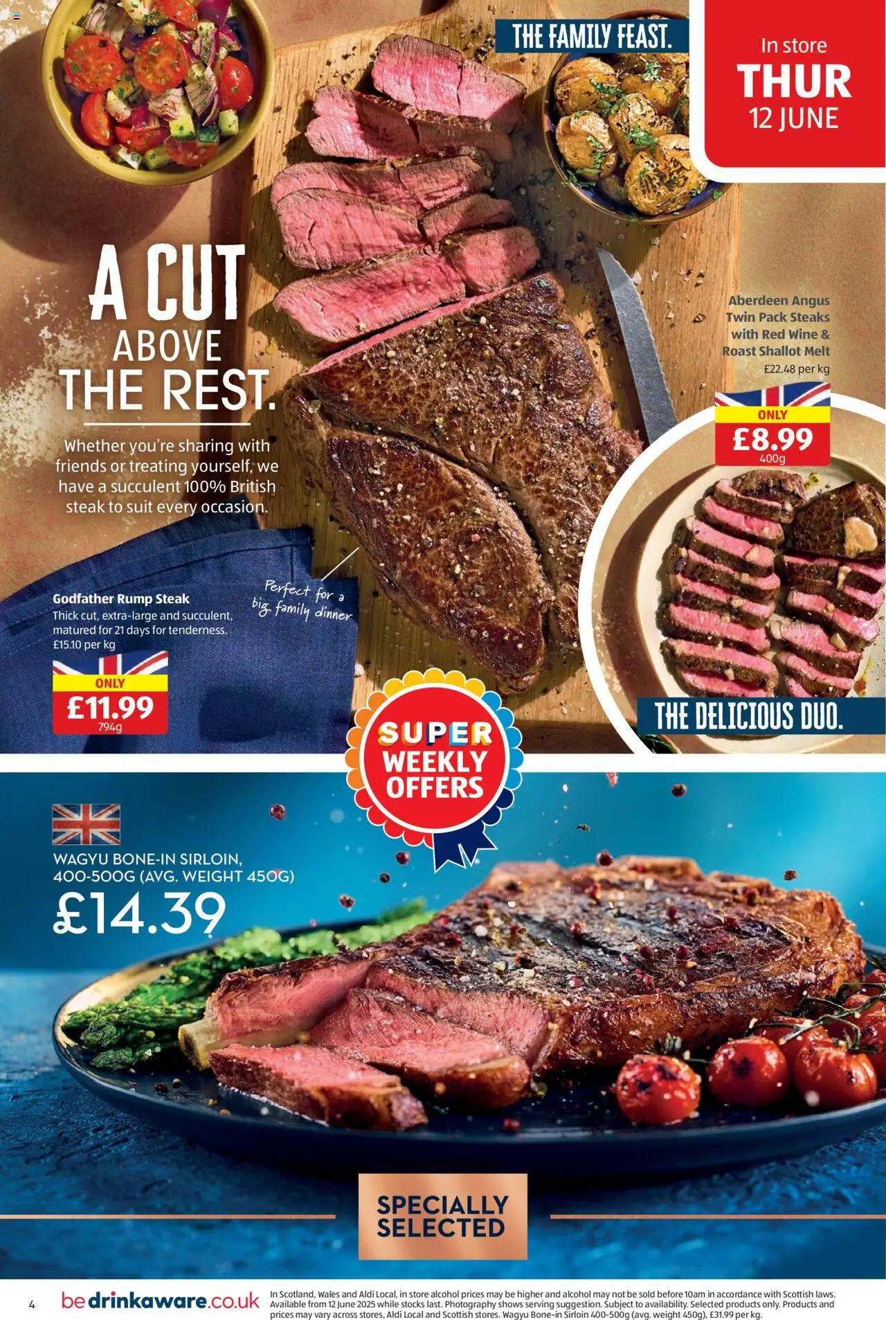 Aldi shop Weekly offers UK Specialbuys valid from 12/06/2025 - Page number 4