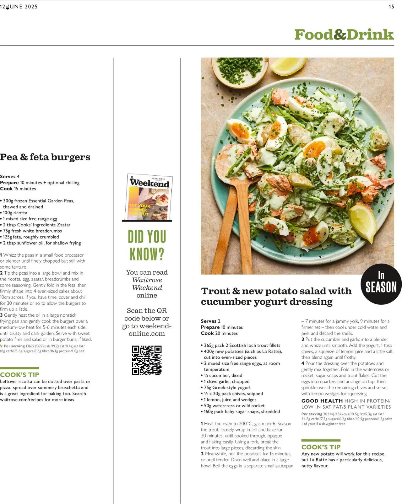 Waitrose shop Offers valid from 12/06/2025 - Page number 15
