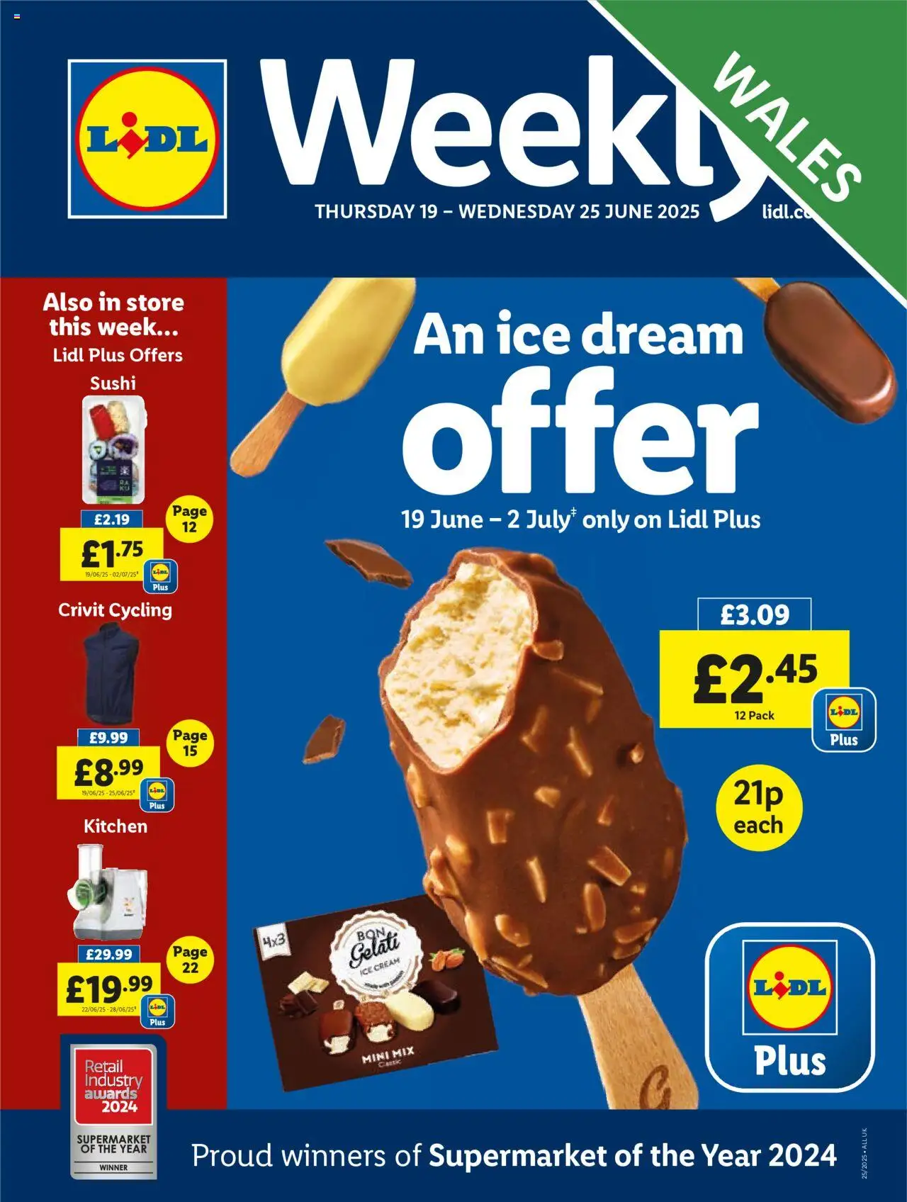Lidl shop Lidl Weekly Wales valid from 19/06/2025 - Page number 1