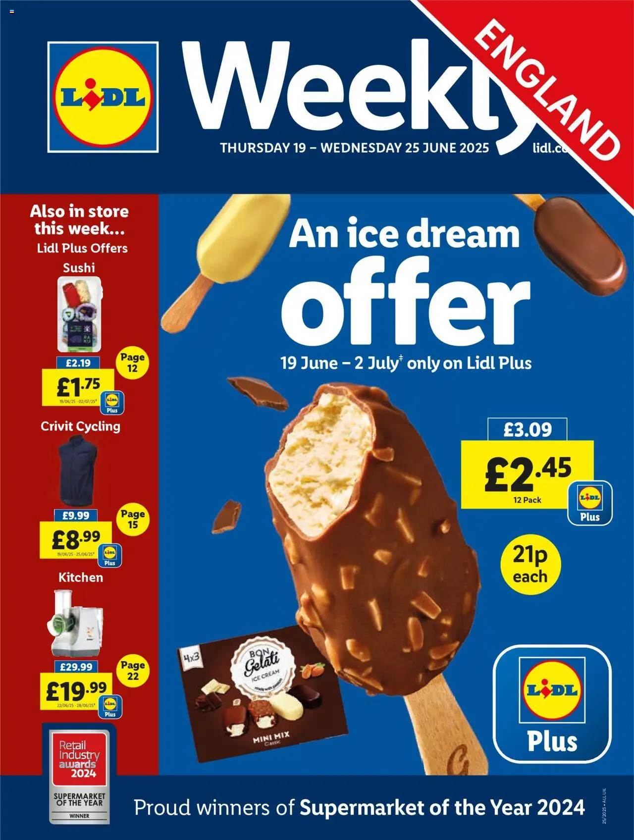 Lidl shop Lidl Weekly valid from 19/06/2025 - Page number 1