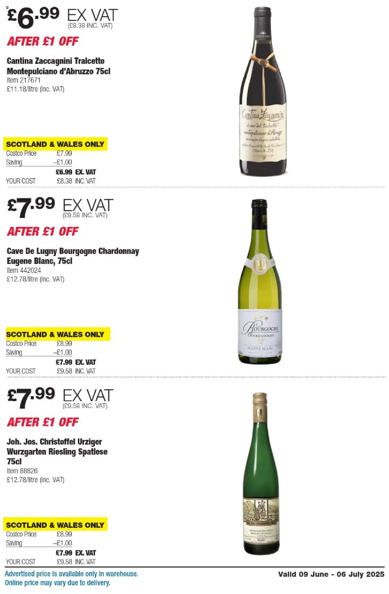 Costco shop SCOTLAND & WALES ONLY valid from 09/06/2025 - Page number 11