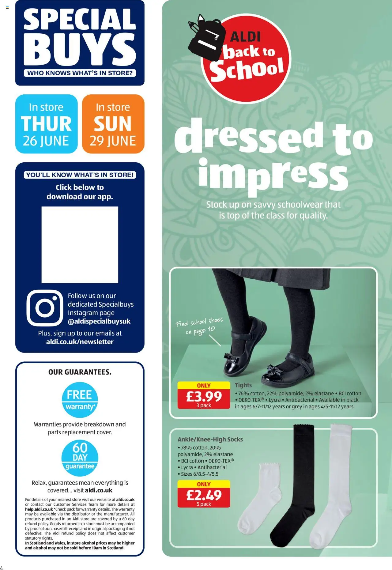 Aldi shop Weekly offers UK Specialbuys valid from 26/06/2025 - Page number 4
