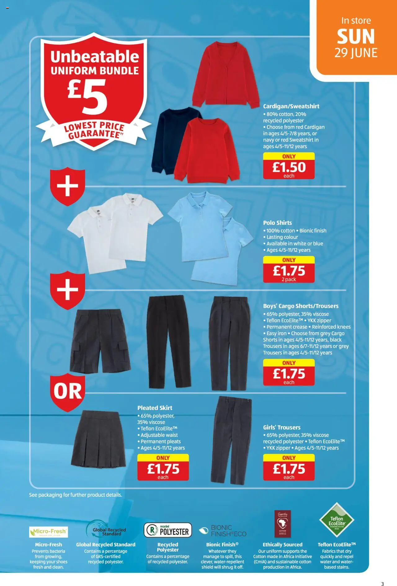 Aldi shop Weekly offers UK Specialbuys valid from 26/06/2025 - Page number 3