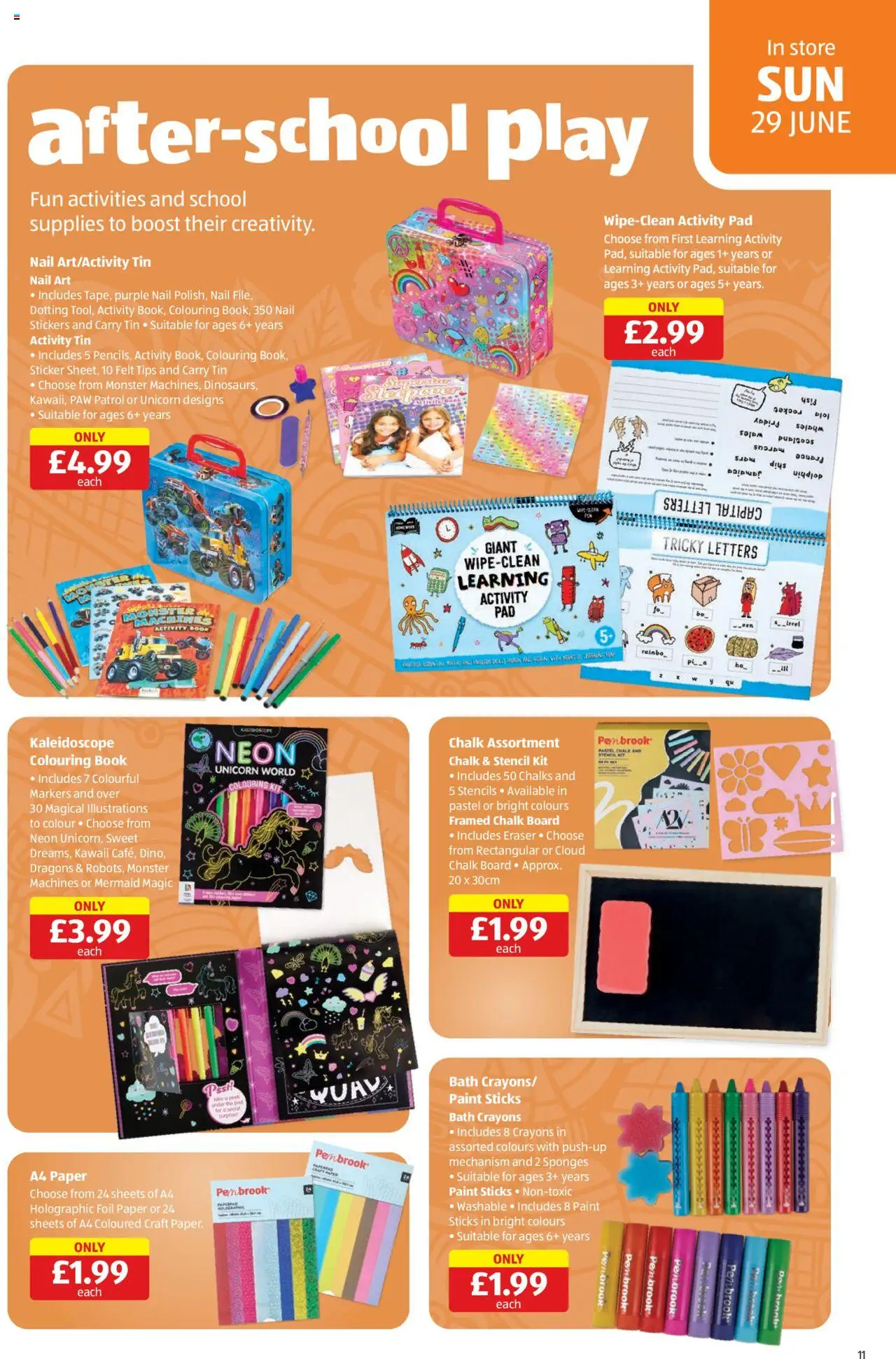 Aldi shop Weekly offers UK Specialbuys valid from 26/06/2025 - Page number 11