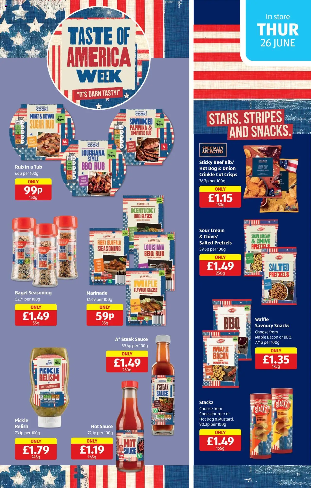 Aldi shop Weekly offers UK Specialbuys valid from 26/06/2025 - Page number 15
