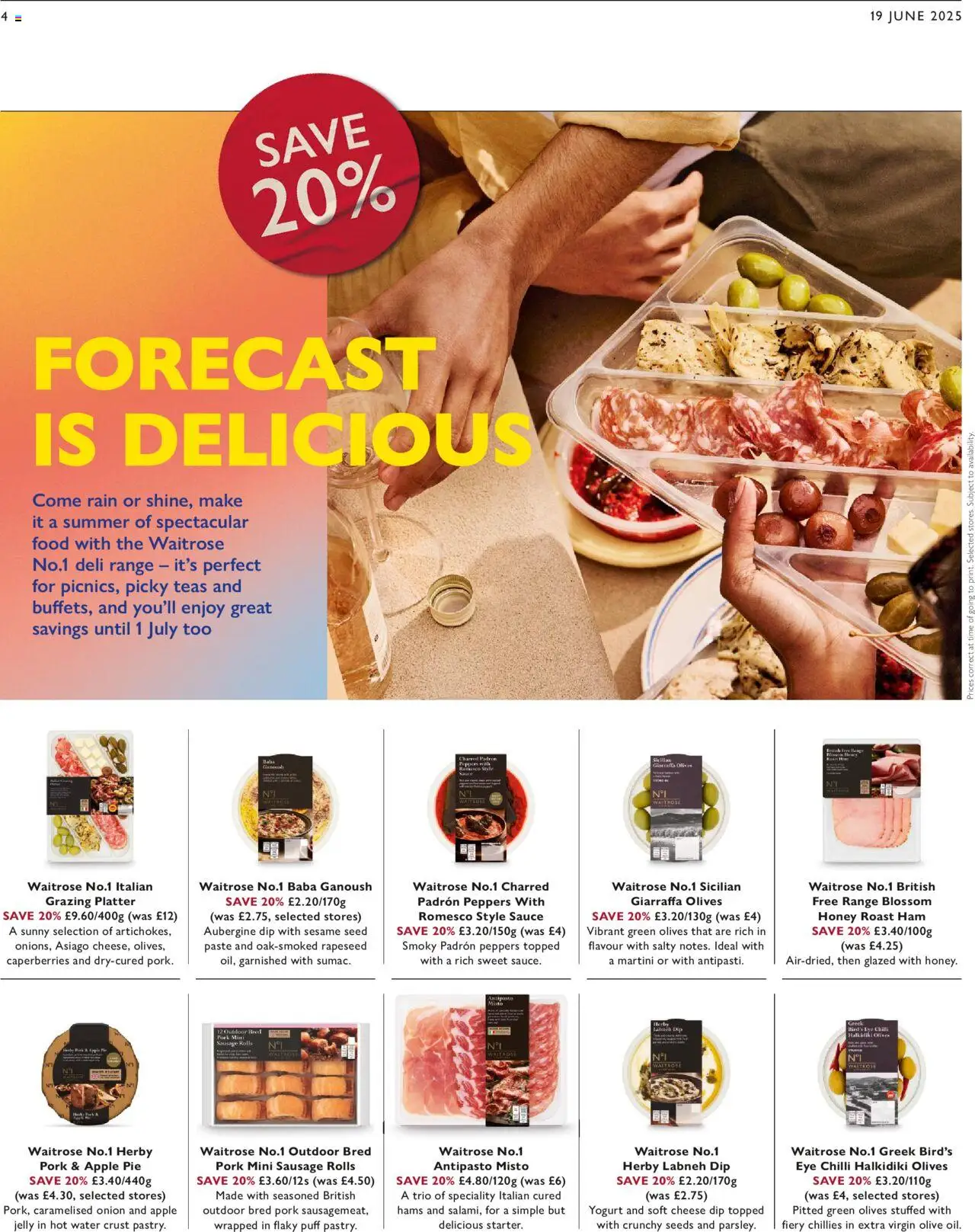 Waitrose shop Offers valid from 19/06/2025 - Page number 4