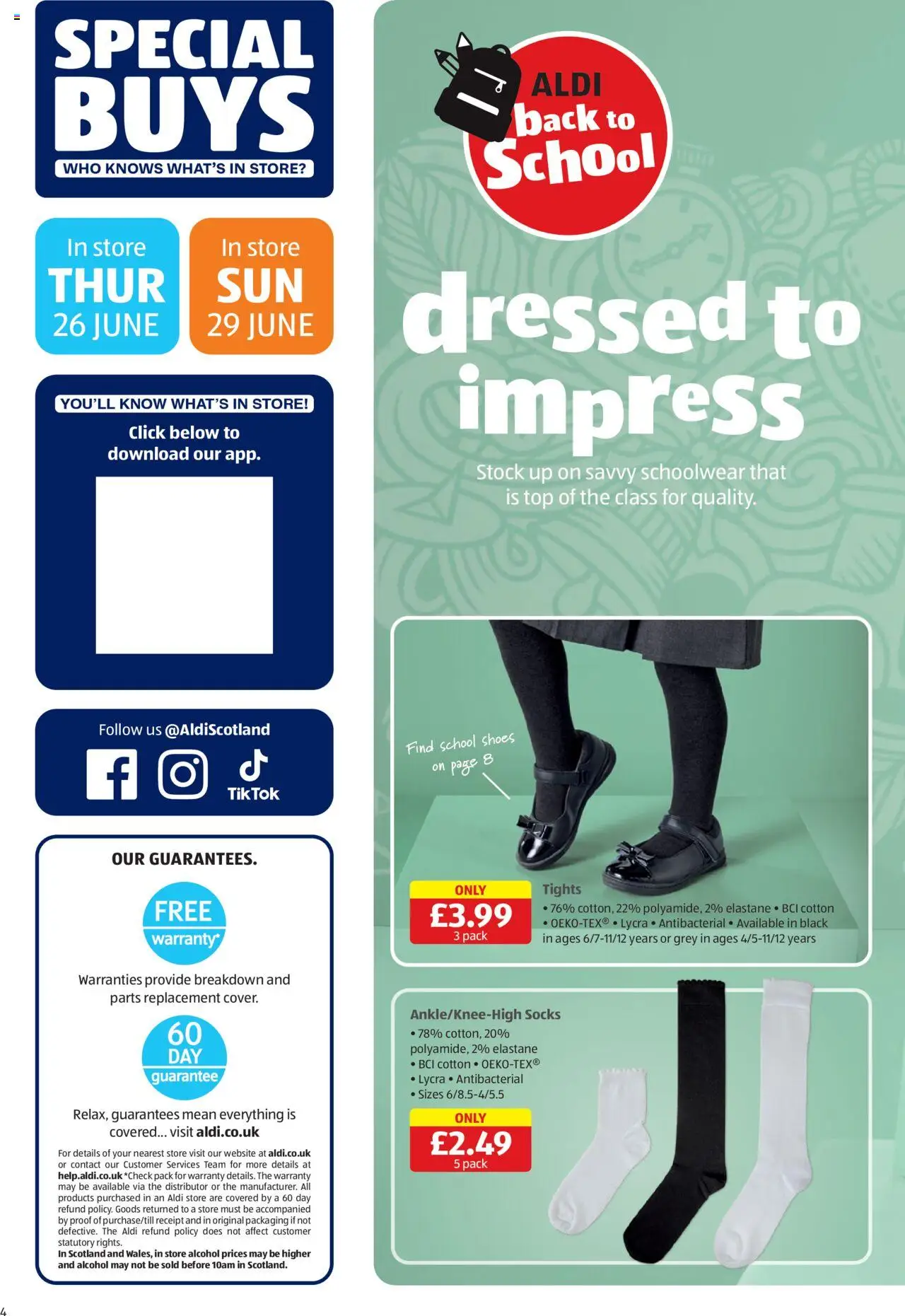 Aldi shop Weekly offers Scottish Specialbuys valid from 26/06/2025 - Page number 4