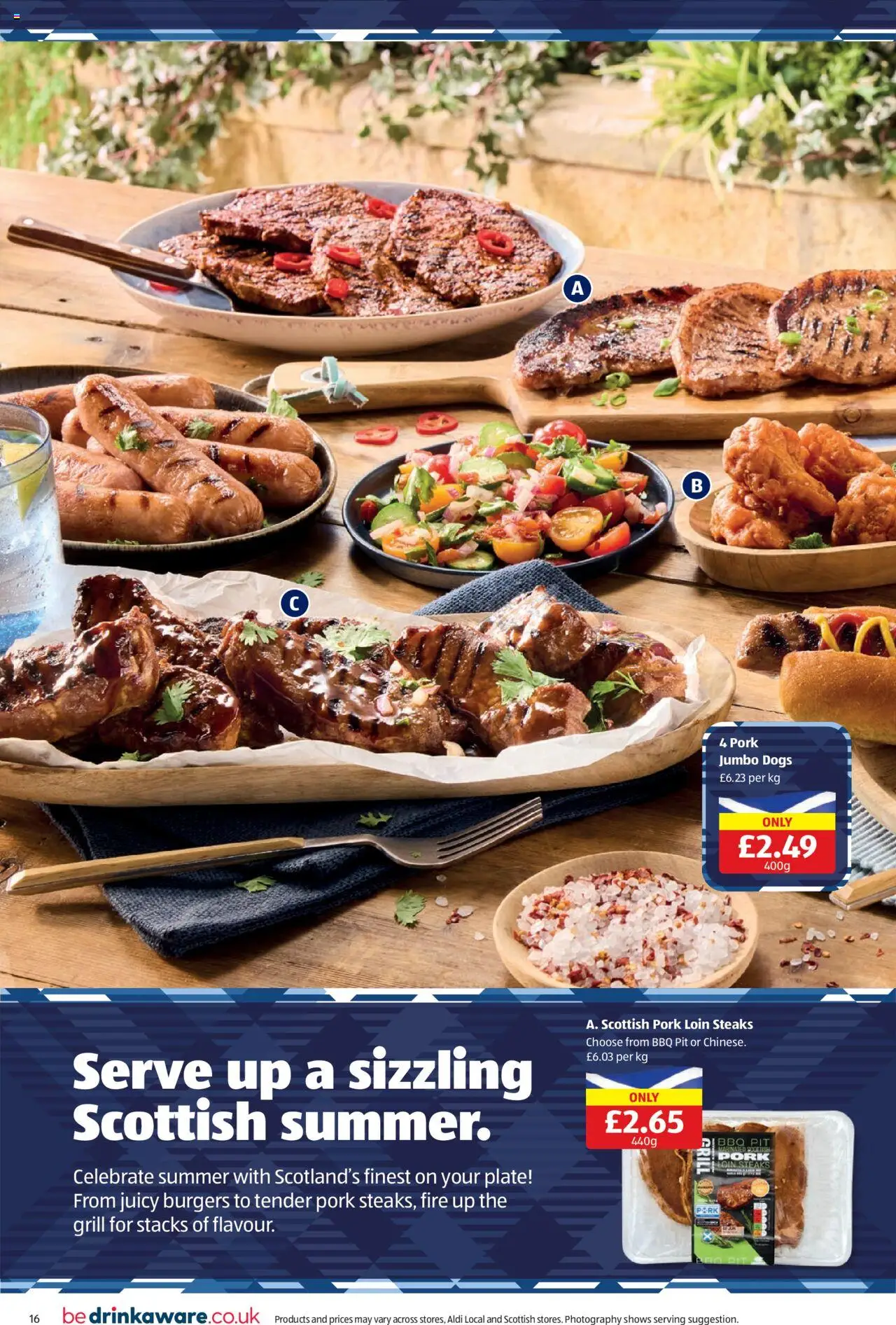 Aldi shop Weekly offers Scottish Specialbuys valid from 26/06/2025 - Page number 16