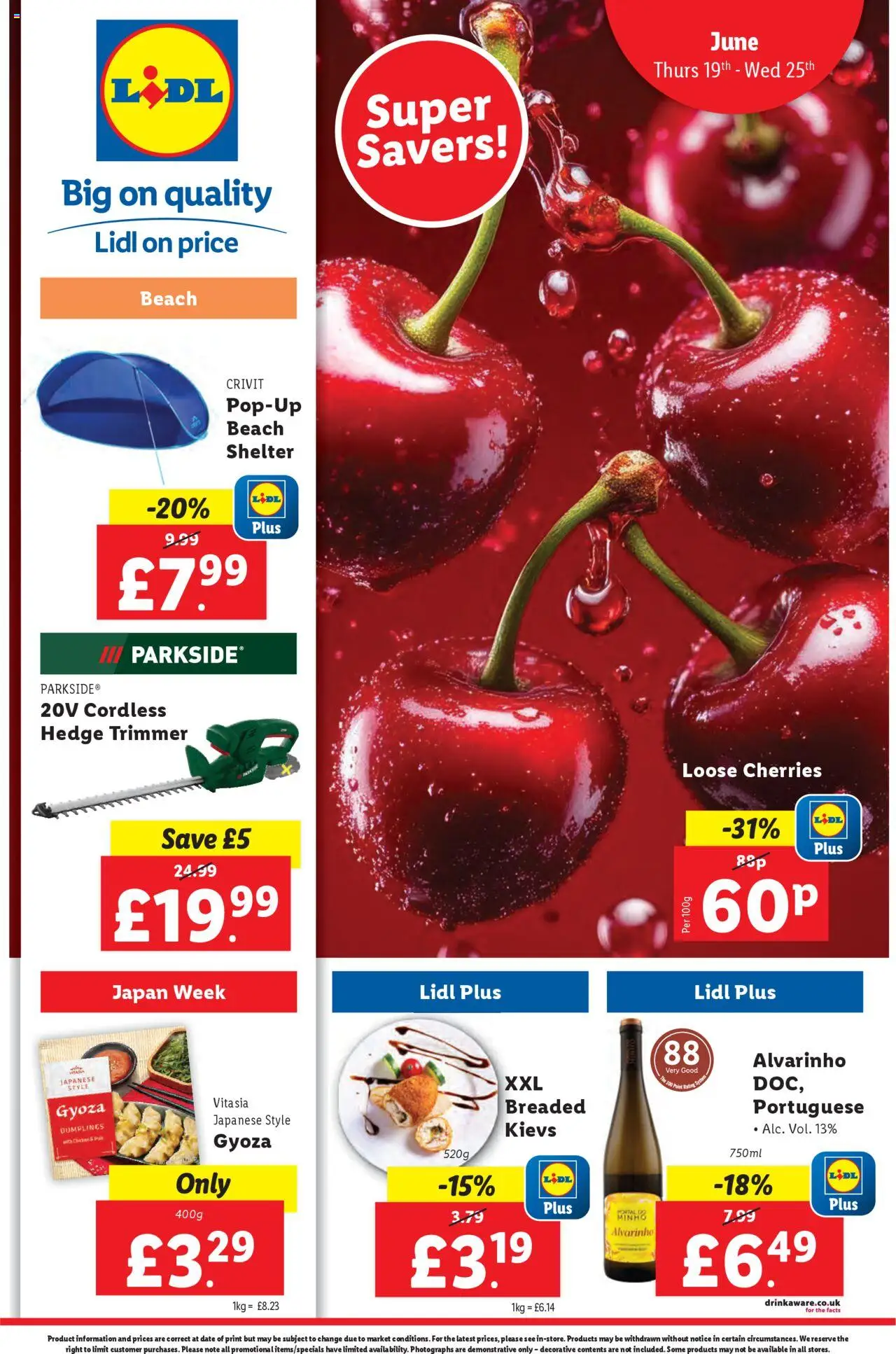 Lidl offers (19/06/2025) - new buys and sales