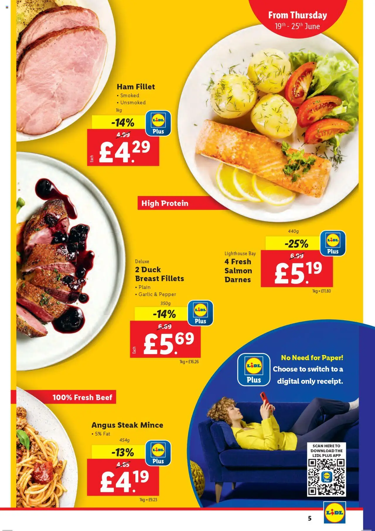 Lidl shop Super savers valid from 19/06/2025 - Page number 5