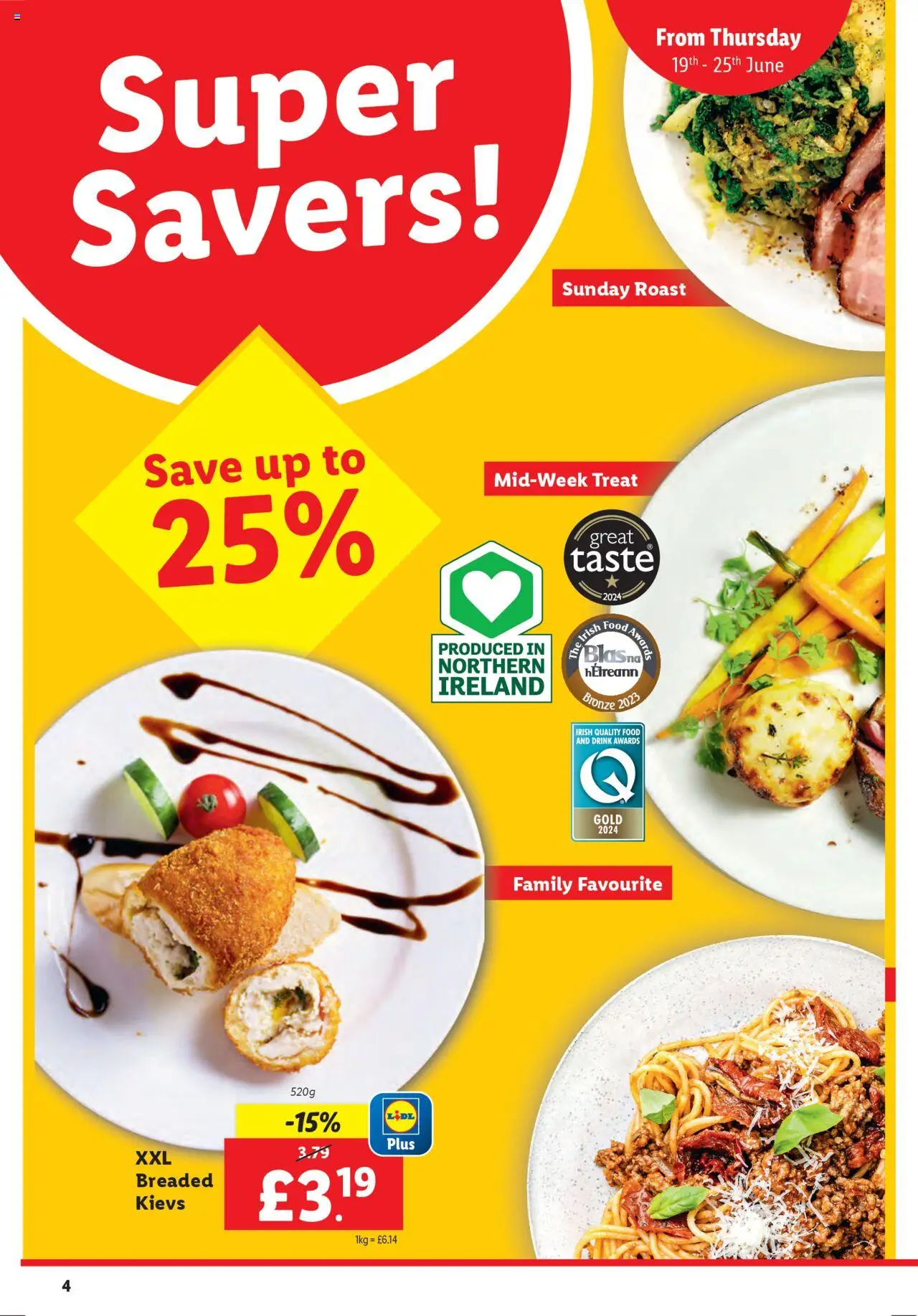Lidl shop Super savers valid from 19/06/2025 - Page number 4