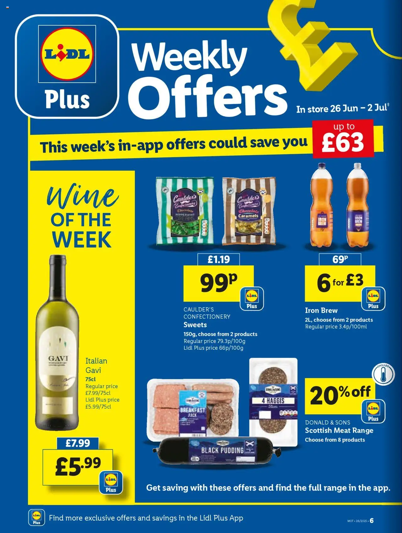 Lidl shop Lidl Weekly Scotland valid from 26/06/2025 - Page number 6