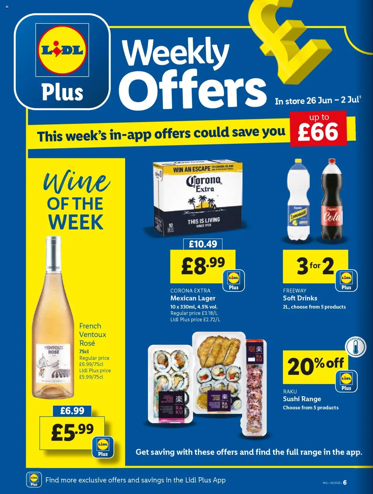 Lidl shop Lidl Weekly Wales valid from 26/06/2025 - Page number 6