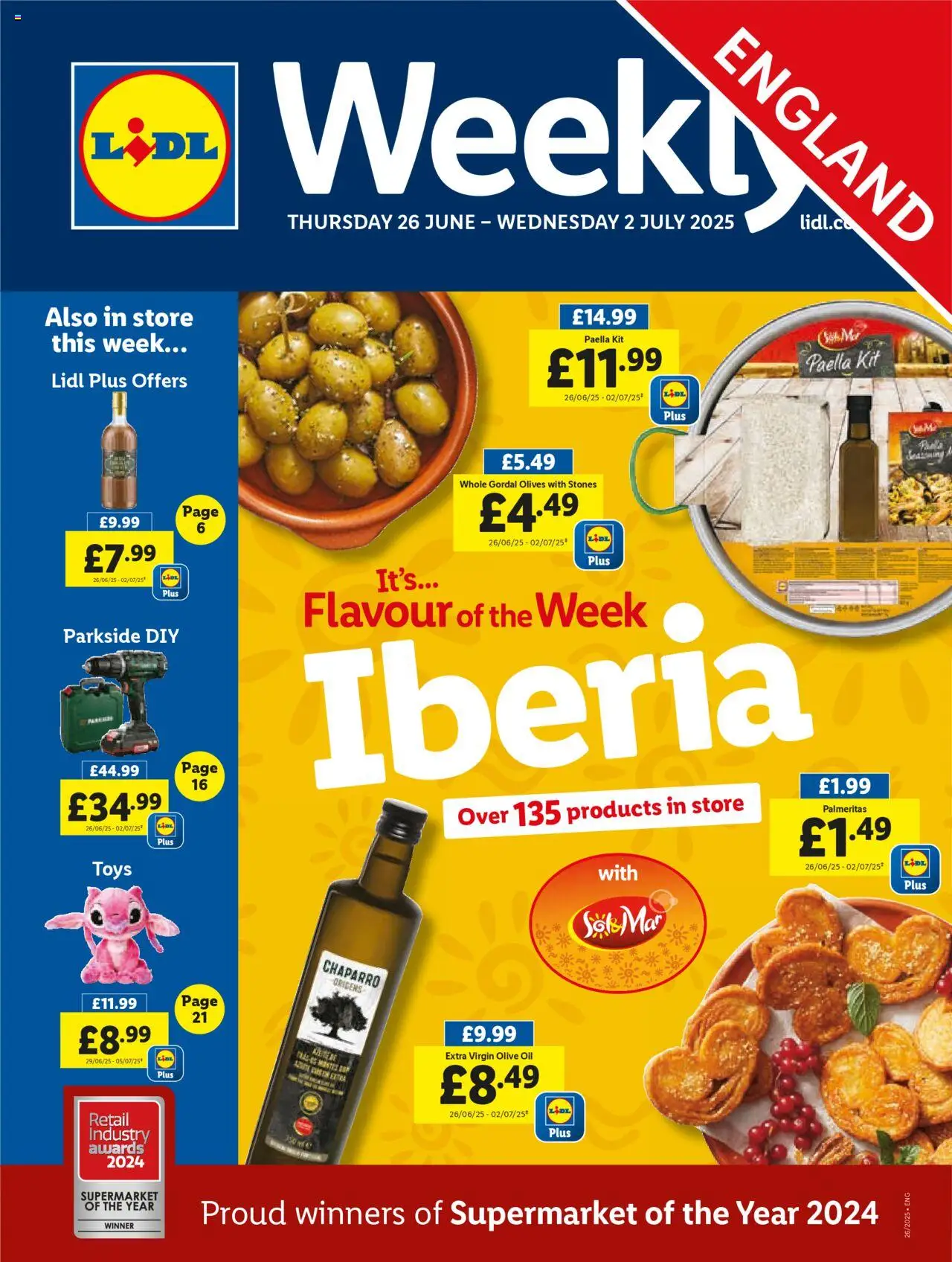 Lidl offers (26/06/2025) - new buys and sales