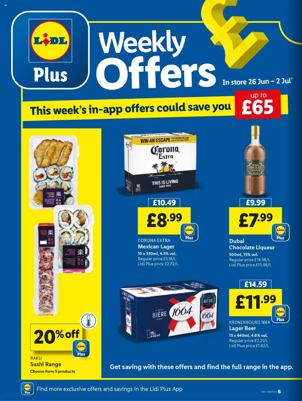 Lidl shop Lidl Weekly valid from 26/06/2025 - Page number 6