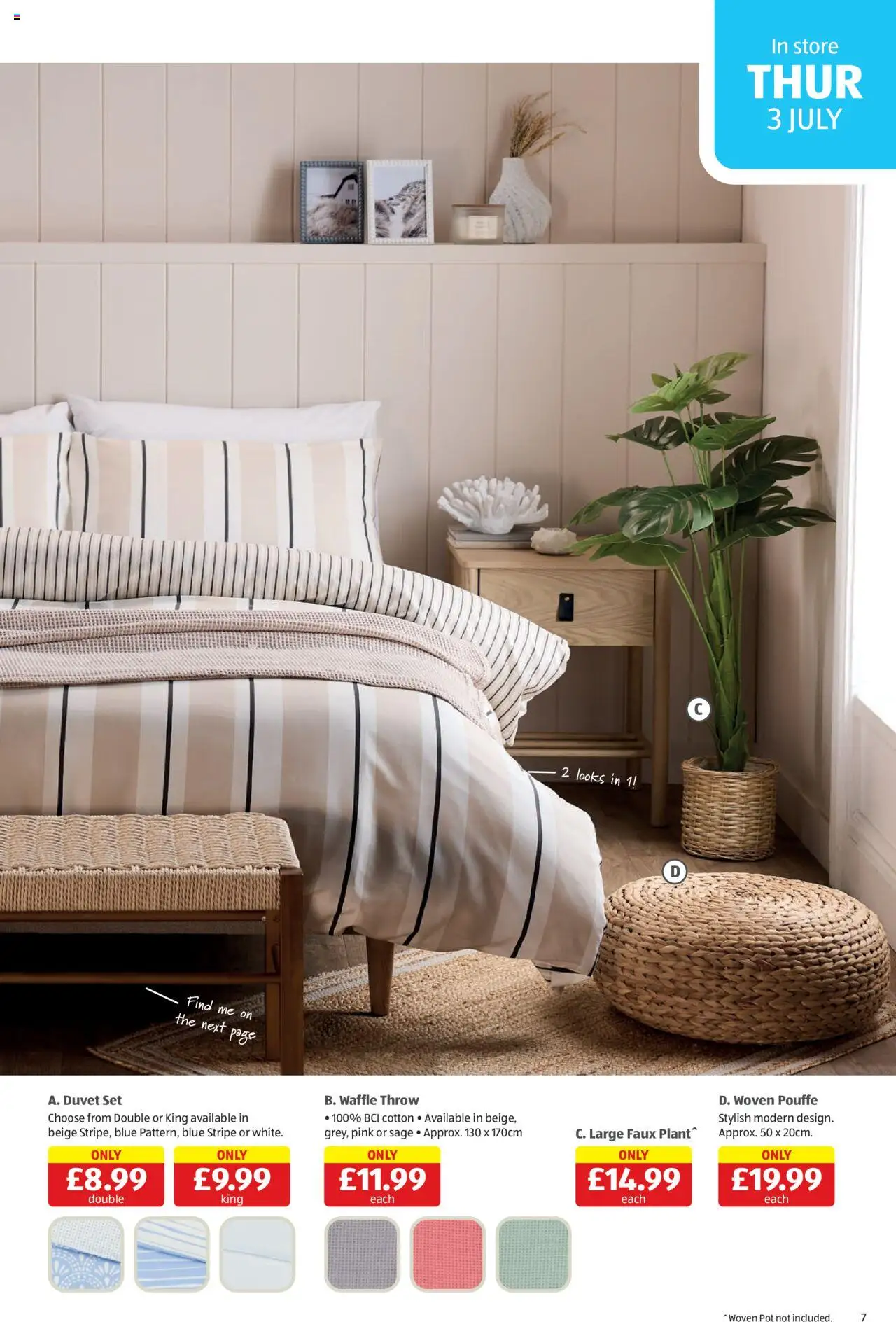 Aldi shop Weekly offers UK Specialbuys valid from 03/07/2025 - Page number 7