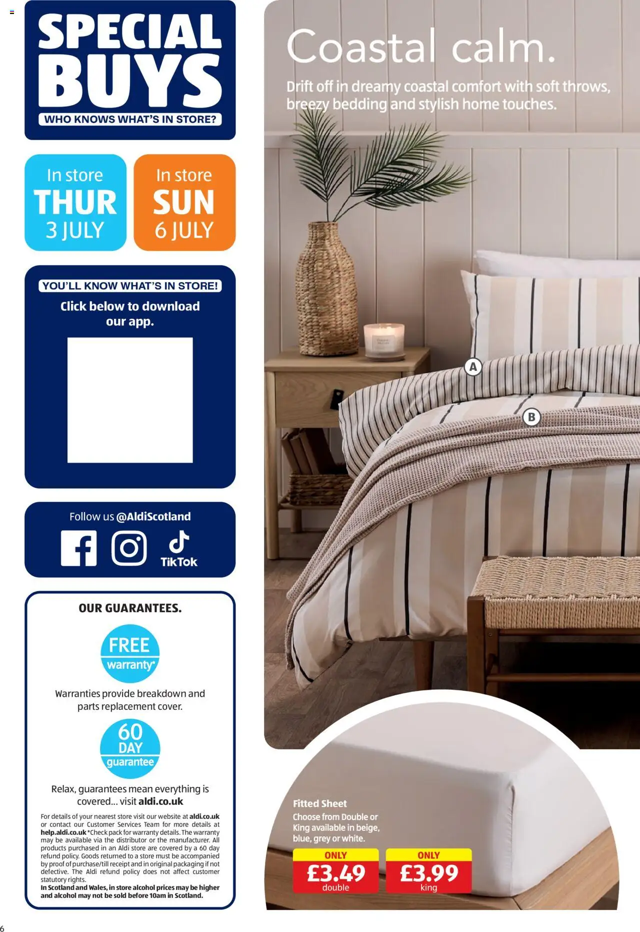 Aldi shop Weekly offers Scottish Specialbuys valid from 03/07/2025 - Page number 6