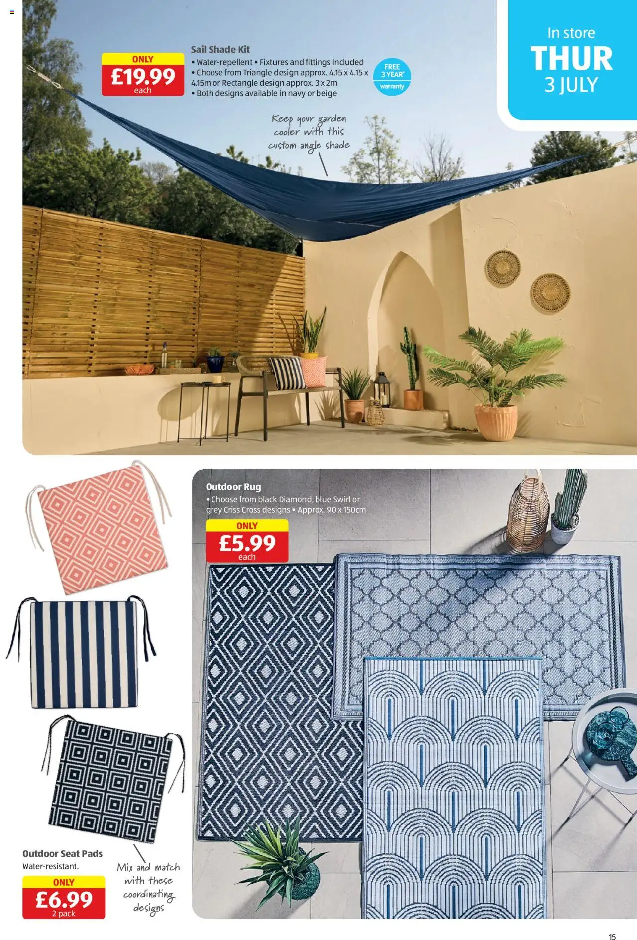 Aldi shop Weekly offers Scottish Specialbuys valid from 03/07/2025 - Page number 15